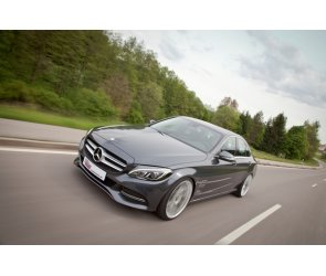 KW Gewindefahrwerk  V2 Inox (mit Zugstufendämpfung) für Mercedes C-Klasse Typ W205 Limousine ohne elektr. Dämpferregelung